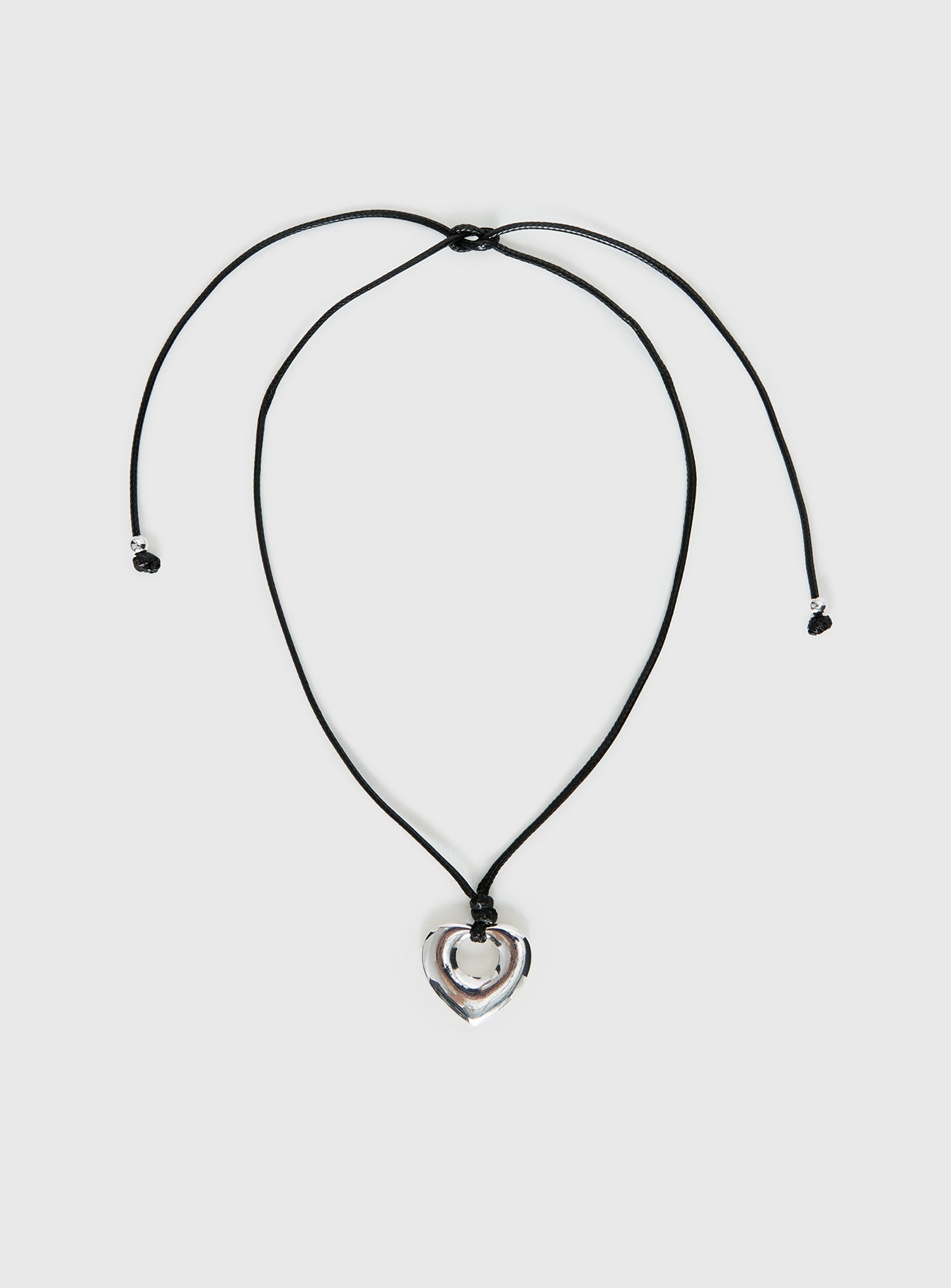 Evalena Pendant Necklace Silver