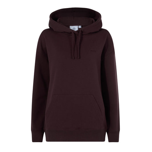 Meera Womens 100% Cotton Relaxed Fit Hoody - Huckleberry
