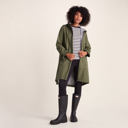 Nova Womens Performance Waterproof Jacket - Khaki