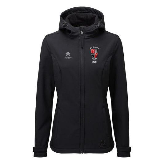Old Brodleians Womens - Valley Softshell Hoody Black