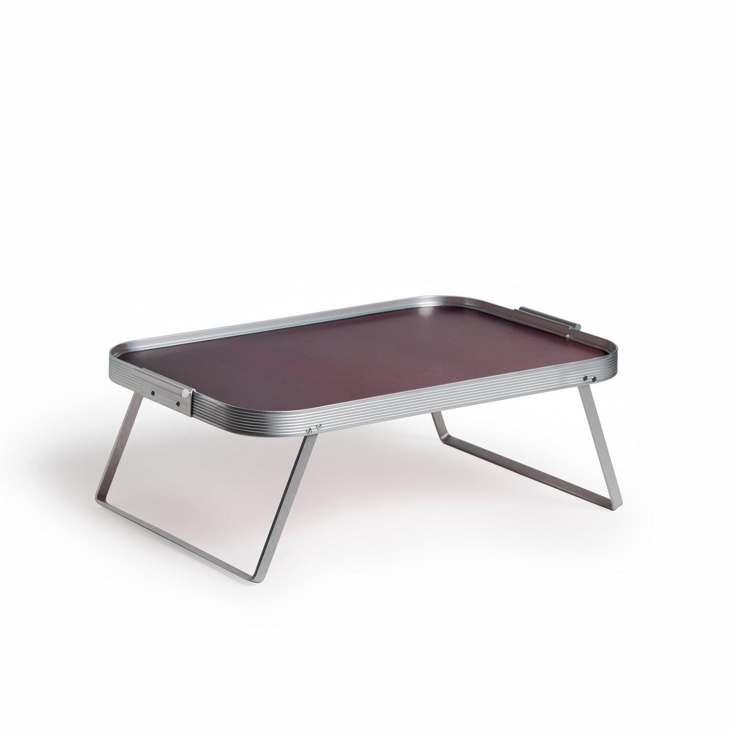 Lap Tray in Taproot with Silver Surrounds