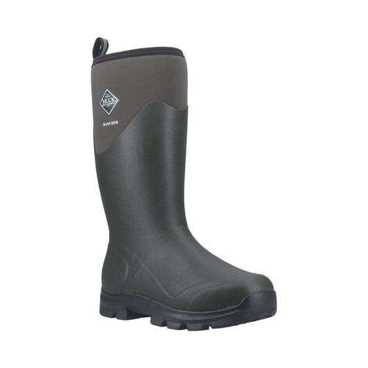 Muck Boots Rancher Wellington Mens - Dusty Olive/Black